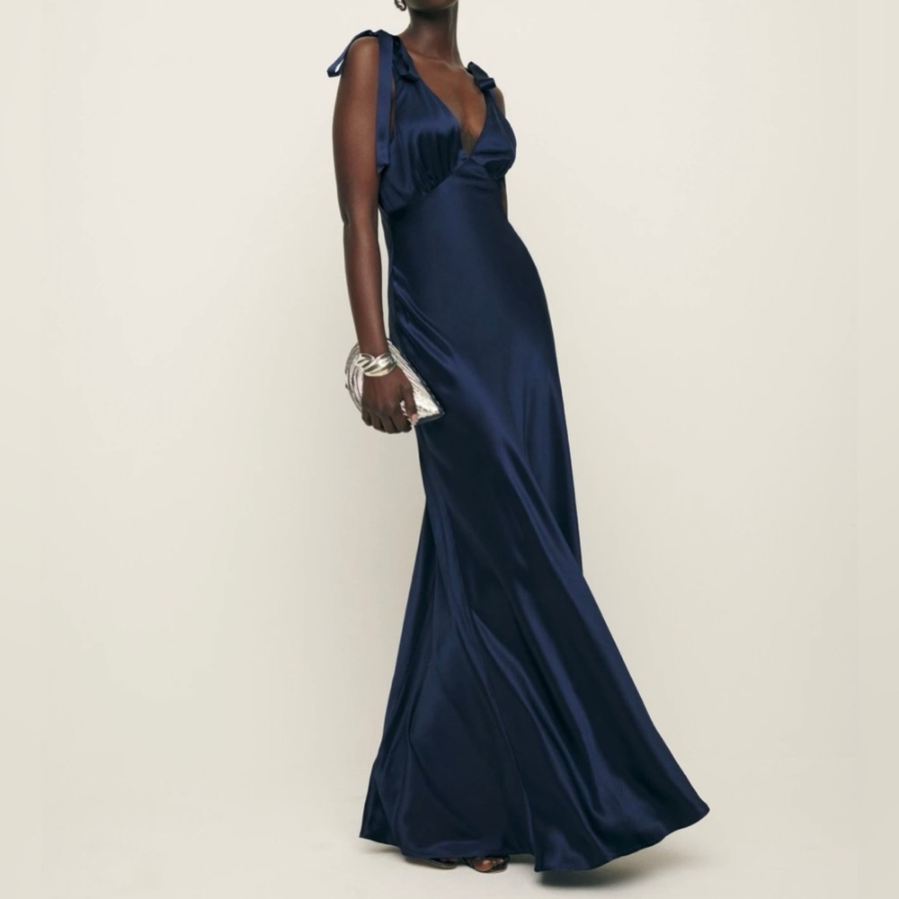 Reformation Silk Pernille Dress